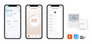Bezdrátový programovatelný Wi-Fi termostat