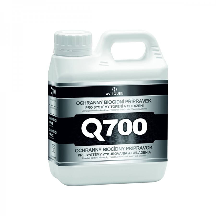 Q700 - biocidní přípravek - ochranná kapalina - obsah 1 litr